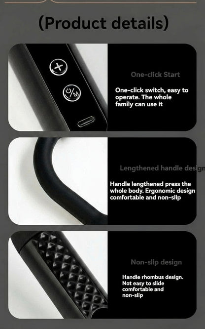 TheraFlex™ Smart Fascia Massage Gun – Long Handle Electric Deep Tissue Massager for Full Body Relaxation & Fatigue Relief (2025 Upgrade)