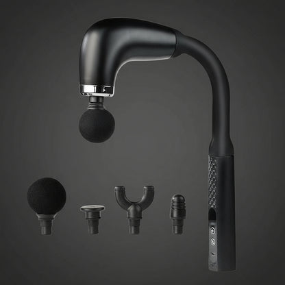 TheraFlex™ Smart Fascia Massage Gun – Long Handle Electric Deep Tissue Massager for Full Body Relaxation & Fatigue Relief (2025 Upgrade)