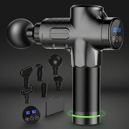 TheraPulse™ 30-Speed Deep Tissue Massage Gun – Electric Percussion Muscle Massager for Body, Neck, Back & Legs